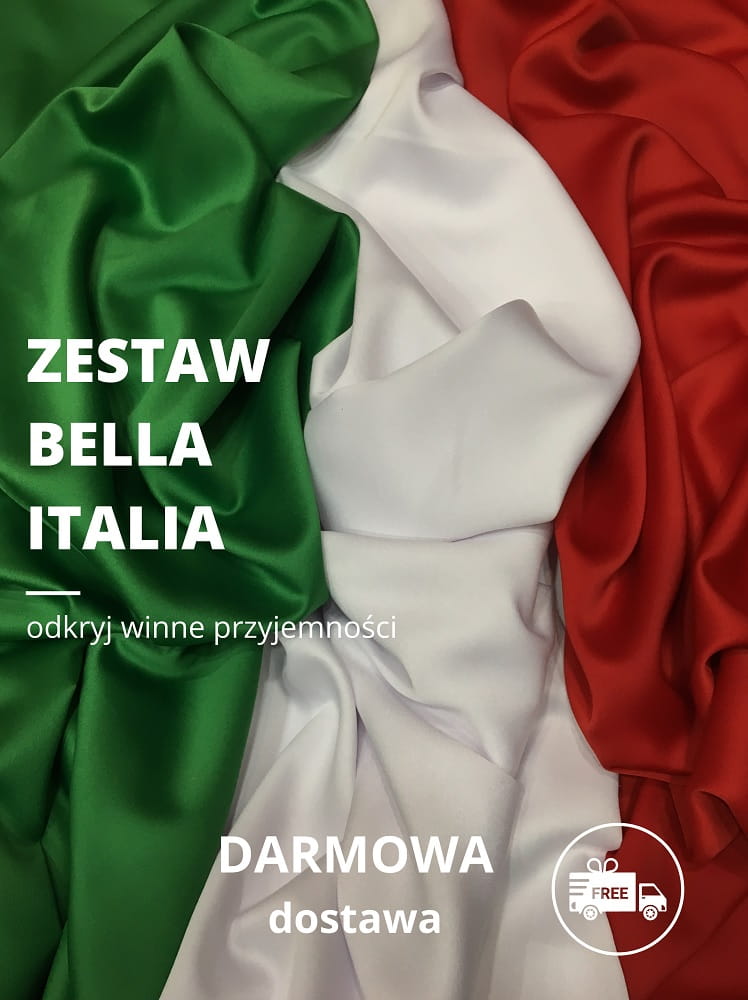 Zestaw 6 win "Bella Italia"