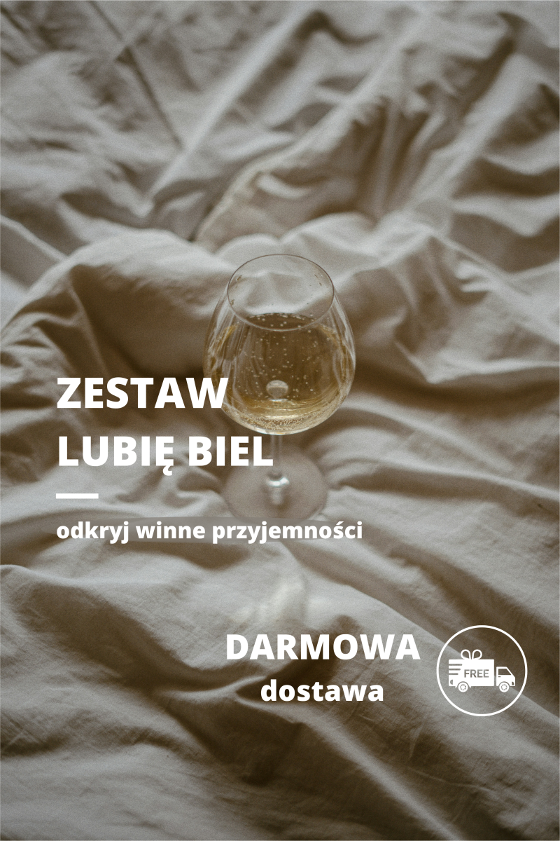 Zestaw 6 win "Lubię biel"
